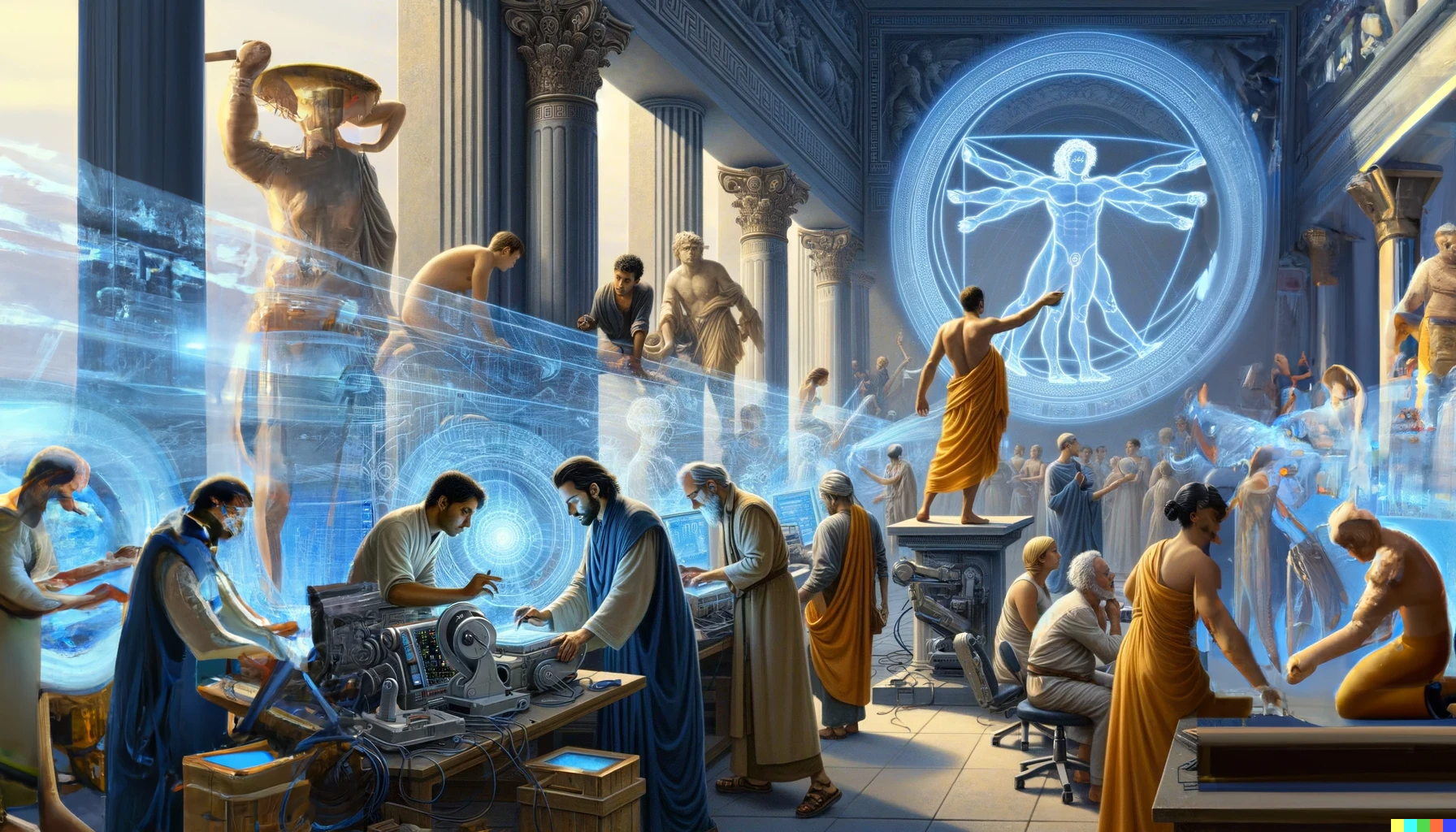 School of Athens AI Greece